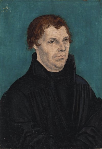 Portrait of Martin Luther by Lucas Cranach the Elder